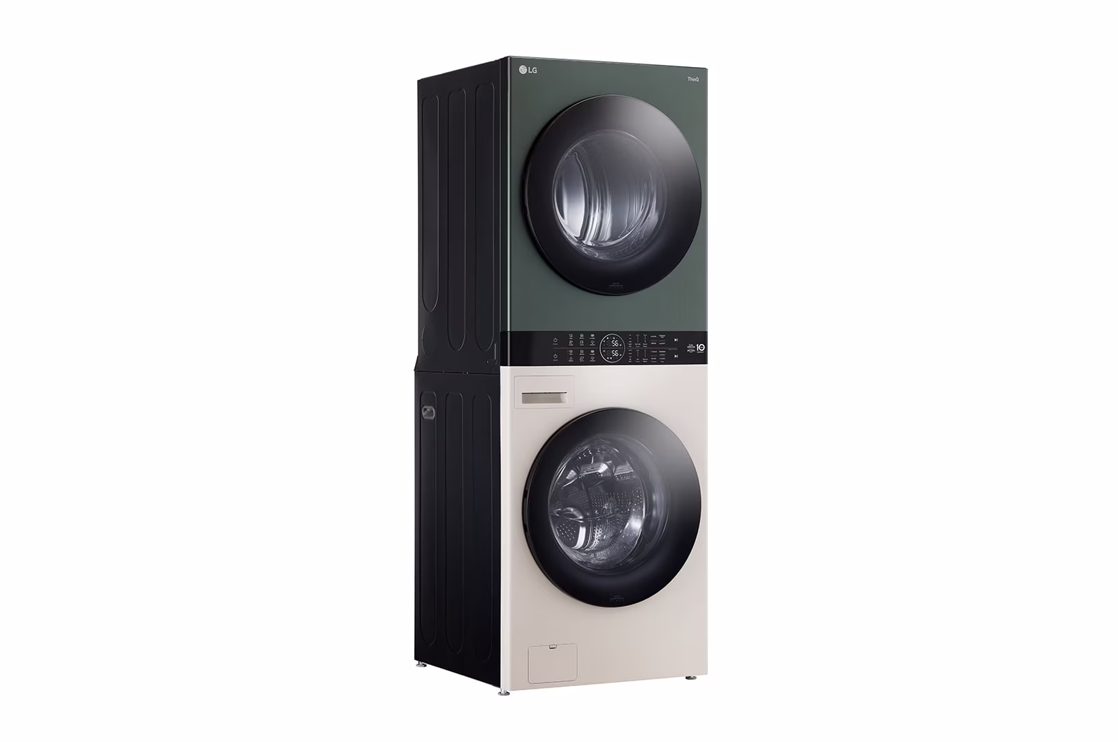 Tháp giặt sấy LG WashTower™ Giặt 25kg/Sấy 17kg xanh/be - WT2517NHEG - Hình ảnh 10