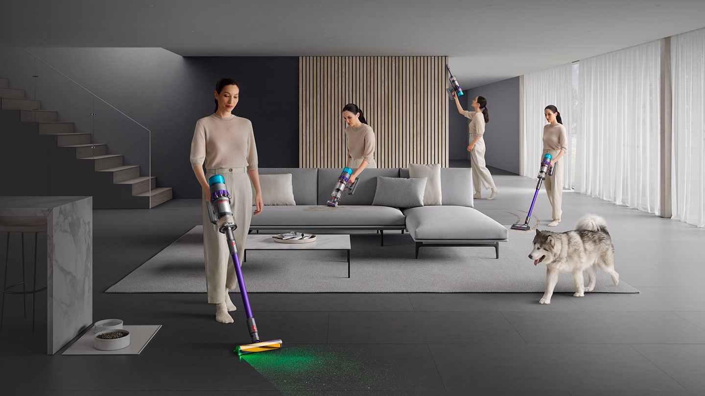Máy hút bụi Dyson Gen5detect Complete (Xám Bạc/Tím) - Hình ảnh 3