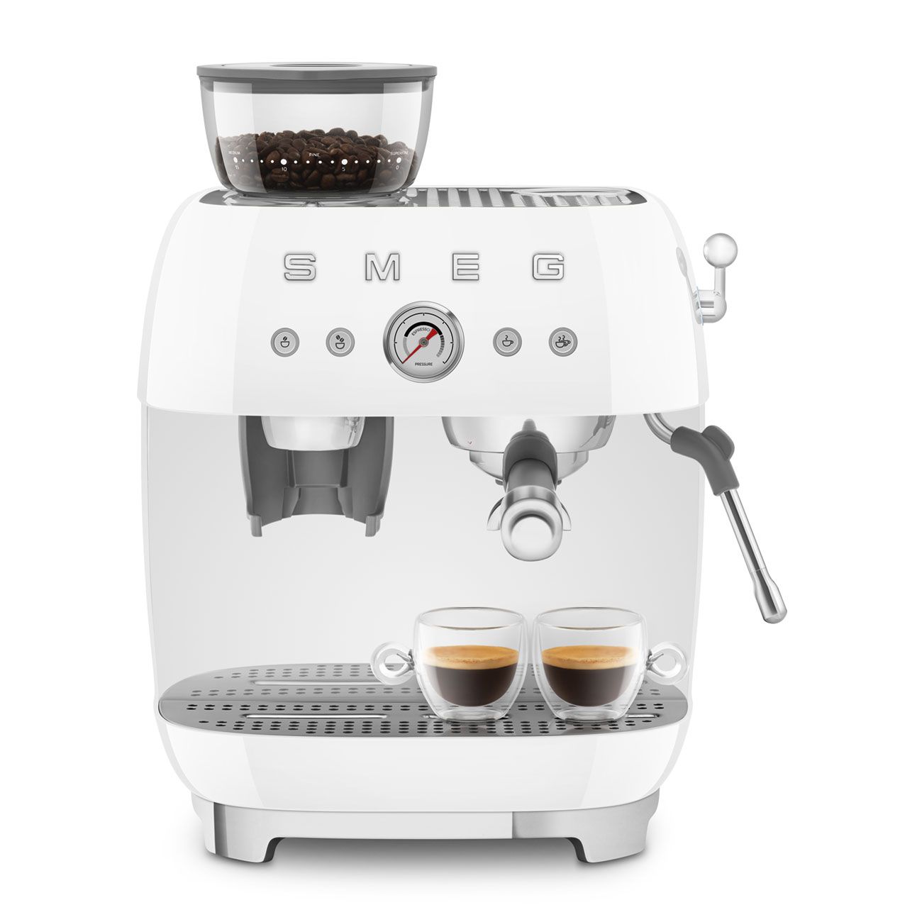 Máy pha cà phê tích hợp máy xay Smeg 50's Retro Style - Hình ảnh 10
