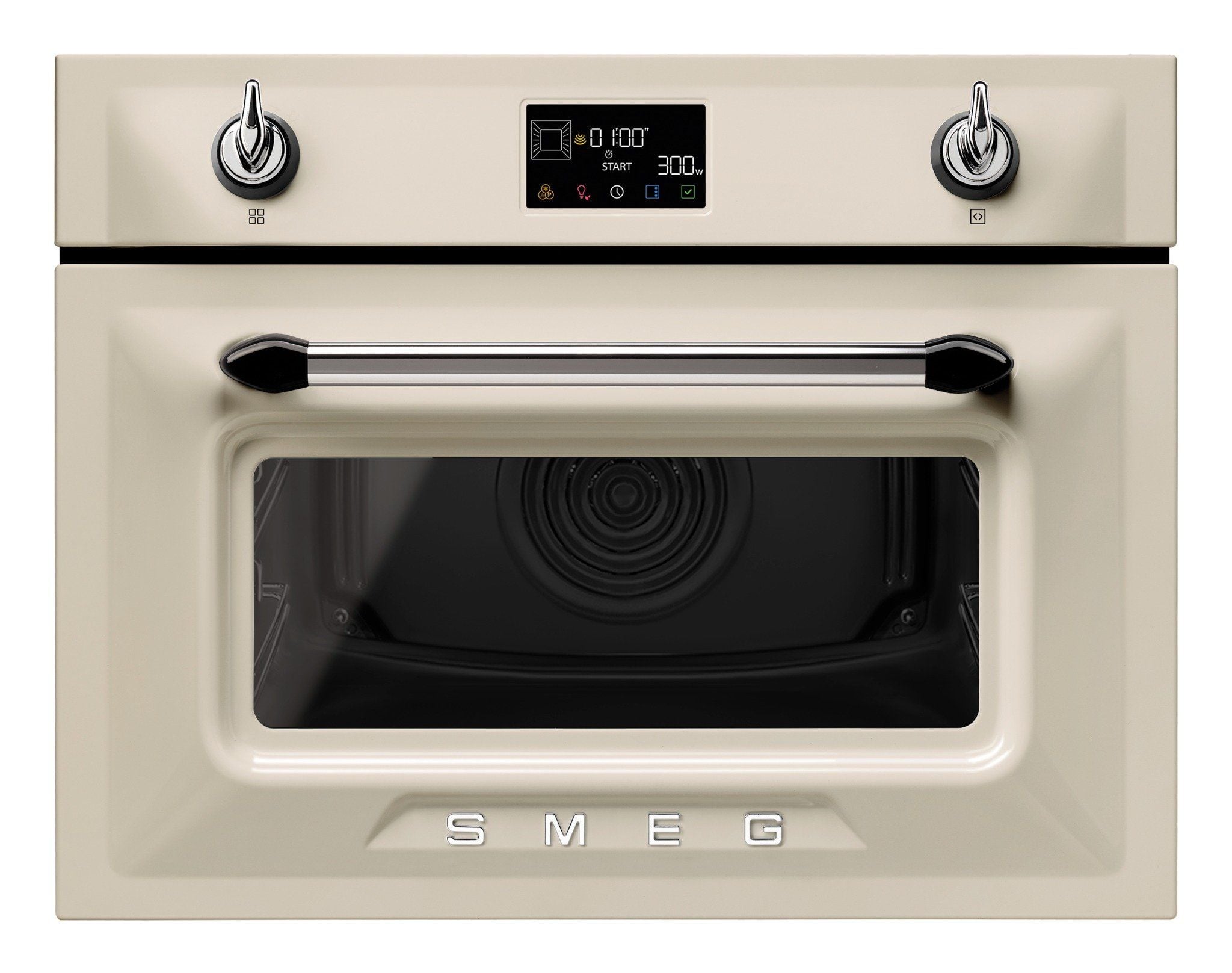 LÒ NƯỚNG KÈM VI SÓNG ÂM TỦ SMEG VICTORIA 60CM