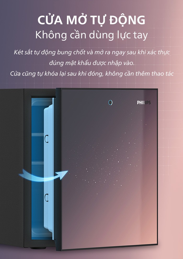 Két sắt chống cháy Philips SBX501-5C0 - Hình ảnh 6